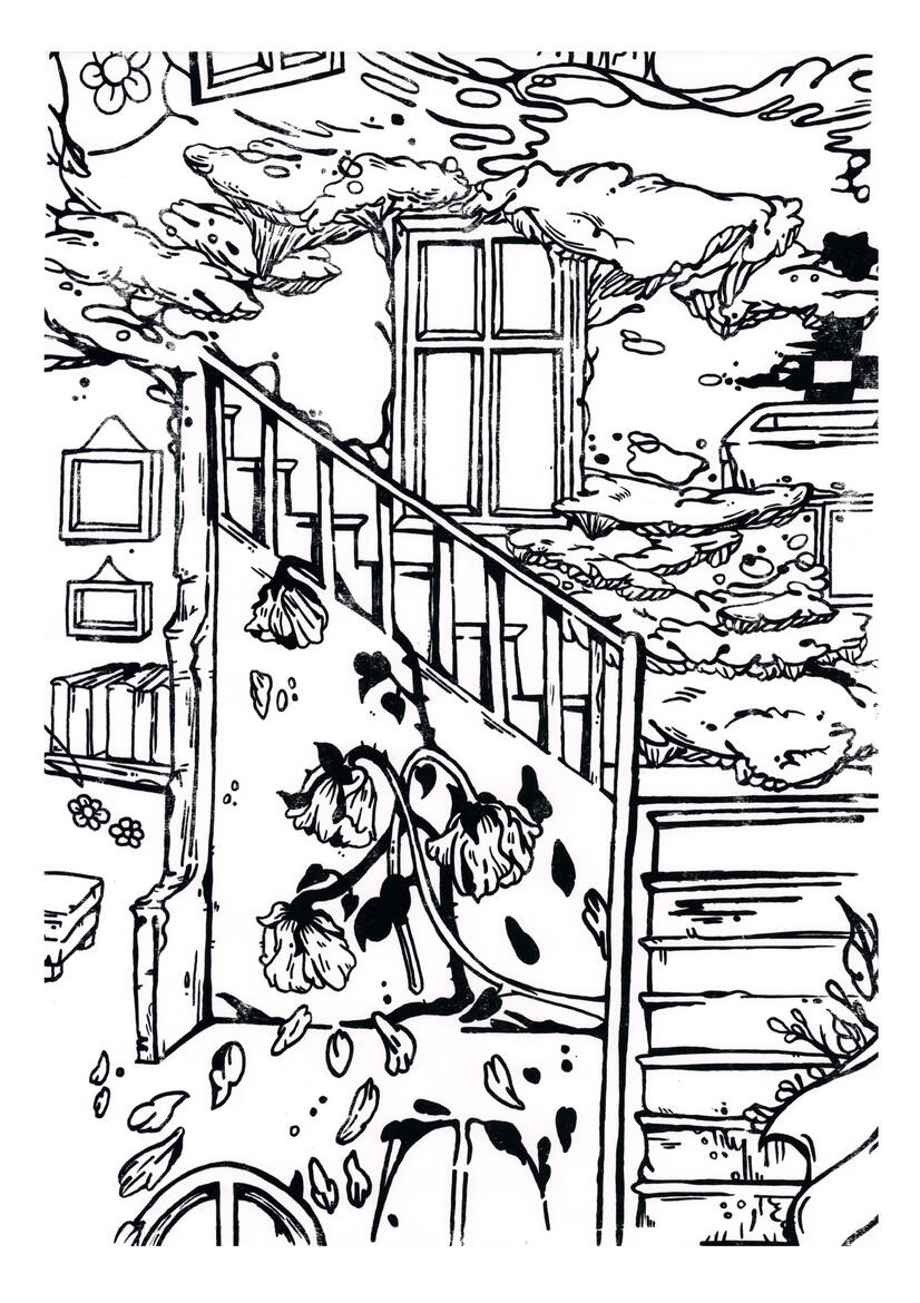 'HOUSE.' 'the entrance hall', 2025