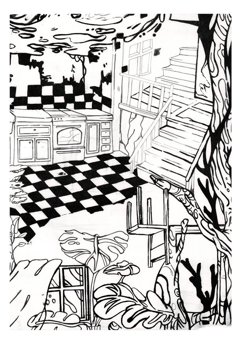 'HOUSE.' 'the kitchen', 2025