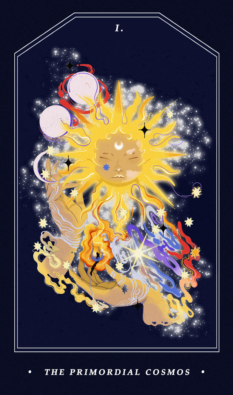 THE 'PRIMORDIAL COSMOS' CARD, 2024